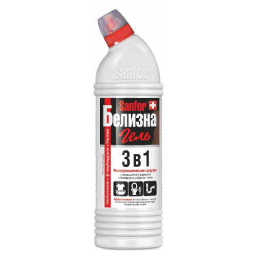 SANFOR Белизна 3в1 гель, 1000 г