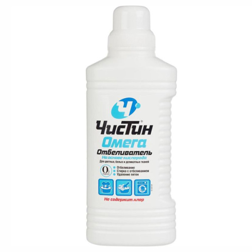ЧИСТИН отбеливатель жидкий Омега б/хлора 950г