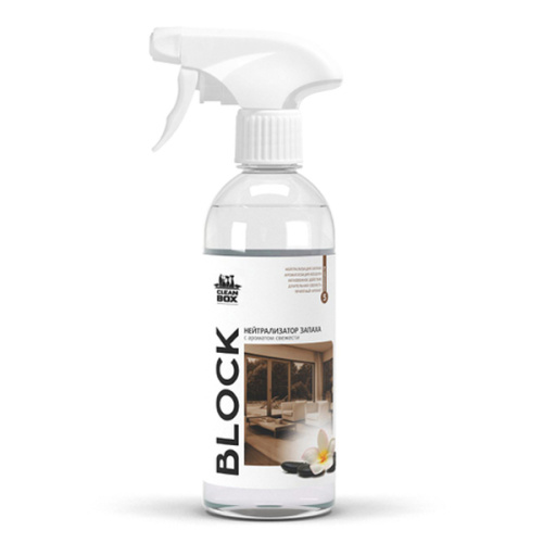 CLEANBOX BLOCK нейтрализатор запаха с ароматом свежести триггер 0,5 л