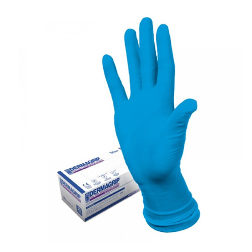 DERMAGRIP перчатки High Risk размер L, 25 пар 