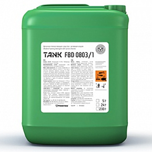 CLEANBOX TANK FBD 0803/1 средство щелочное пенное моющее с активным хлором 5 л