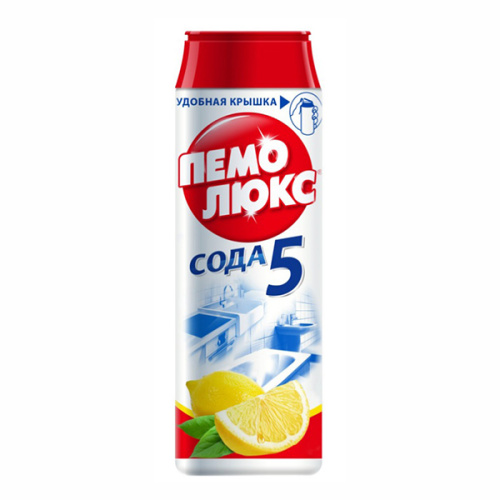 ПЕМОЛЮКС средство чистящее Лимон 480 г