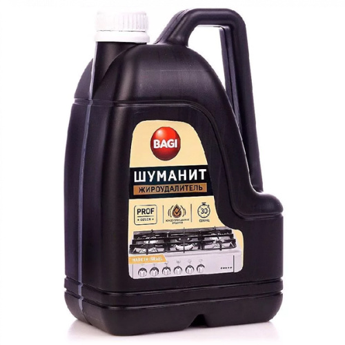 BAGI Шуманит жироудалитель — средство для удаления жира, 3 л 