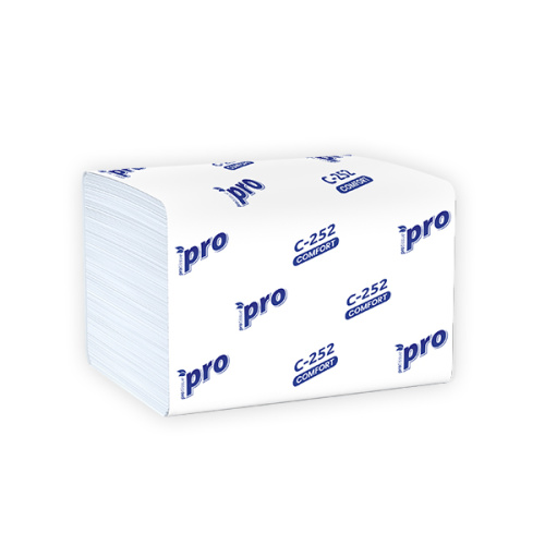 PROtissue салфетки диспенсерные N4 21*16см 1 слой