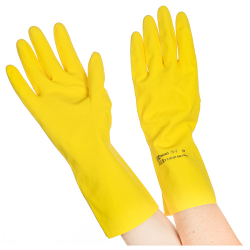 VILEDA PROFESSIONAL резиновые перчатки Контракт желтые L