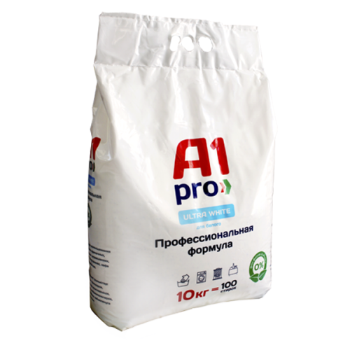 A1pro Ultra White для стирки белого белья 10кг