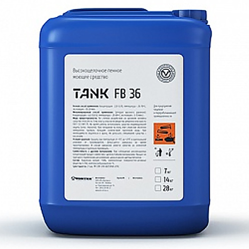 CLEANBOX TANK FB 36 средство высокощелочное пенное моющее 7 кг