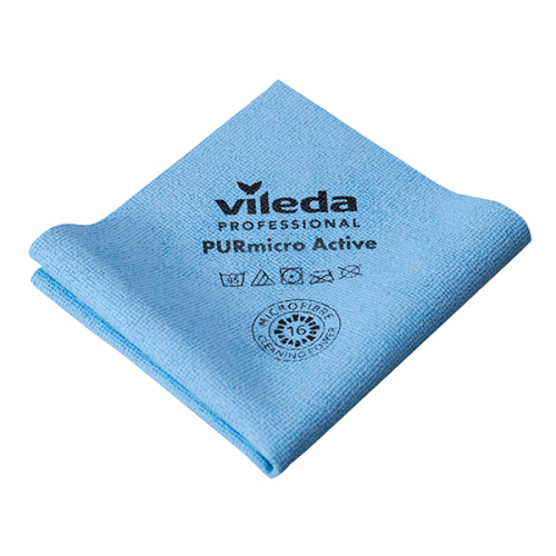 Салфетка ПУРмикро Актив, 38x35см, синий