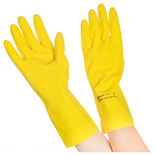VILEDA PROFESSIONAL резиновые перчатки Контракт желтые S