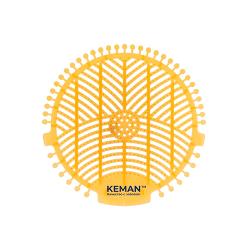 KEMAN коврик-вставка для писсуара желтый/цитрус 