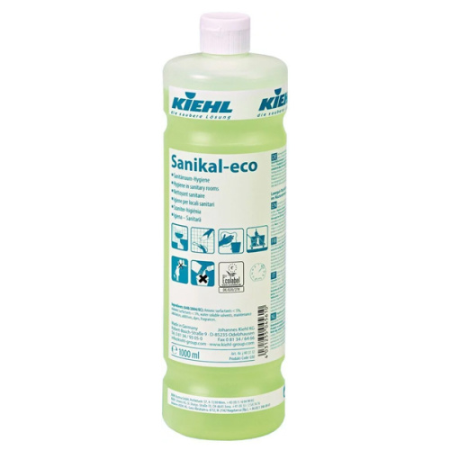 KIEHL SANIKAL-ECO Средство щелочное для ежедневной уборки санитарных помещений, 1 л