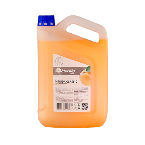 MERIDA CLASSIC мыло жидкое кремовое 5л абрикос канистра