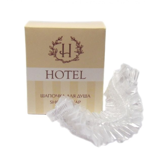 HOTEL Шапочка для душа в картонной упаковке